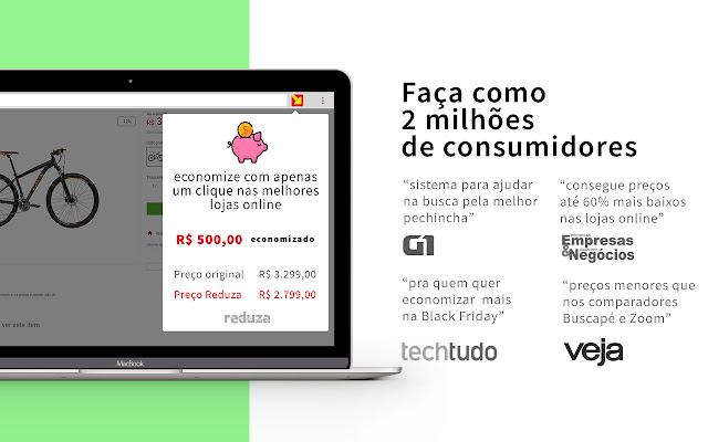 Reduza: Testador de cupons para suas compras  from Chrome web store to be run with OffiDocs Chromium online