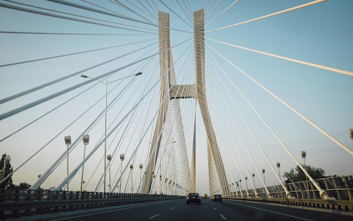 Redzinski Bridge In Poland At Dawn  from Chrome web store to be run with OffiDocs Chromium online
