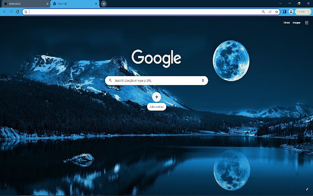 Reflection of snowy mountain  from Chrome web store to be run with OffiDocs Chromium online
