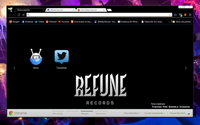 Refune Records  from Chrome web store to be run with OffiDocs Chromium online