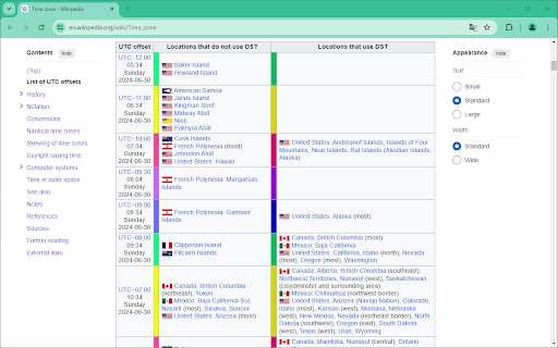 Regional and national time clocks  from Chrome web store to be run with OffiDocs Chromium online