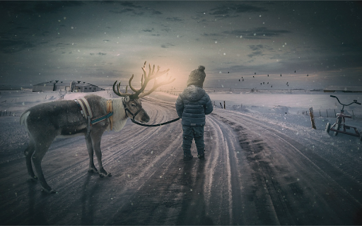 Reindeer Boy  from Chrome web store to be run with OffiDocs Chromium online