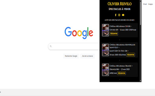 Reivilo Spectacle dhypnose  from Chrome web store to be run with OffiDocs Chromium online