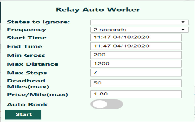 Relay Auto Worker  from Chrome web store to be run with OffiDocs Chromium online