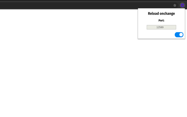 Reload onchange  from Chrome web store to be run with OffiDocs Chromium online