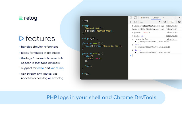relog  from Chrome web store to be run with OffiDocs Chromium online