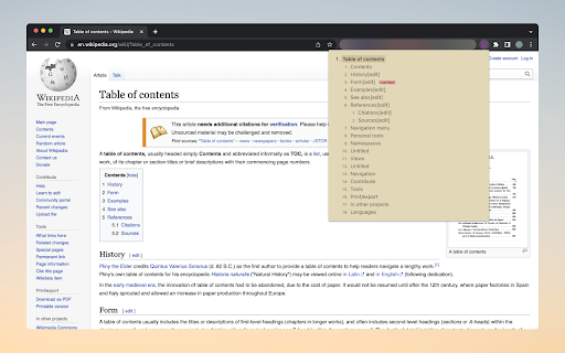 Remember last read  from Chrome web store to be run with OffiDocs Chromium online