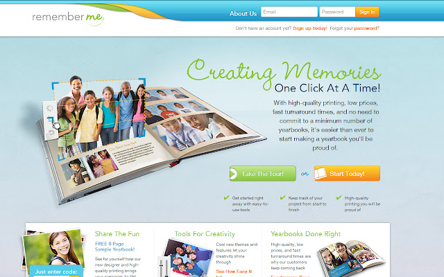 Remember Me! Yearbooks  from Chrome web store to be run with OffiDocs Chromium online