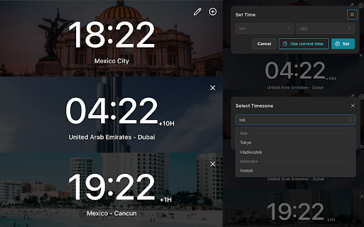 Remote Time Tracker  from Chrome web store to be run with OffiDocs Chromium online