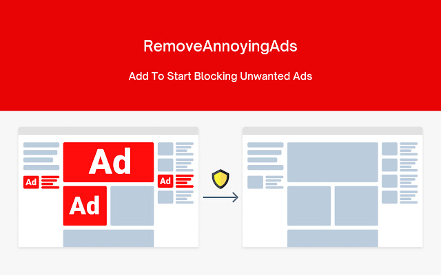 Remove Annoying Ads Ad Blocker  from Chrome web store to be run with OffiDocs Chromium online