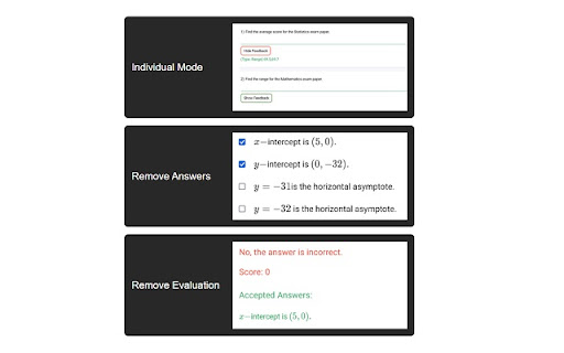 Remove Ans IITM Assignments  from Chrome web store to be run with OffiDocs Chromium online