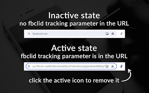 Remove FBCLIDs tracking parameter from URL  from Chrome web store to be run with OffiDocs Chromium online