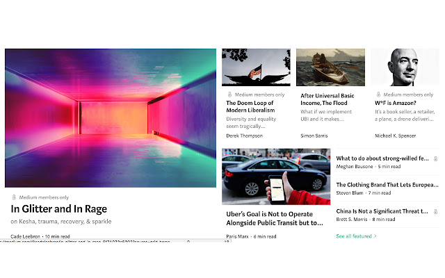 Remove Members Only Posts Medium  from Chrome web store to be run with OffiDocs Chromium online