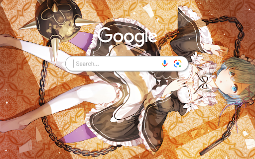 Rem ReZero Anime Girl Maid Anime Theme  from Chrome web store to be run with OffiDocs Chromium online