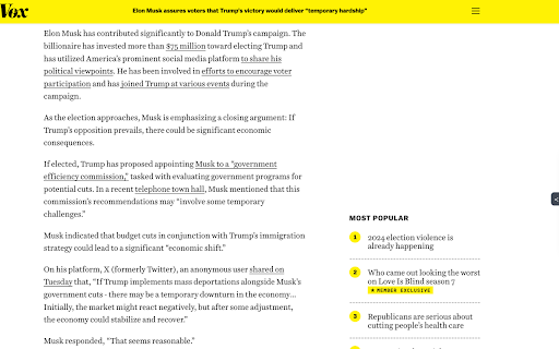 ReNews| Bias Free News Clear Facts, Zero Spin  from Chrome web store to be run with OffiDocs Chromium online