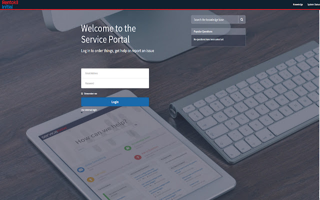 Rentokil Initial Service Management Suite  from Chrome web store to be run with OffiDocs Chromium online
