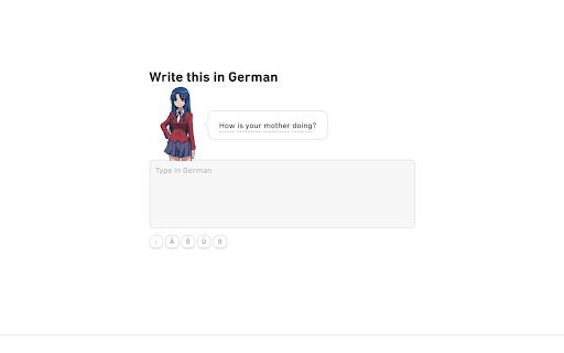 Replace Duolingo cartoons with anime girls  from Chrome web store to be run with OffiDocs Chromium online