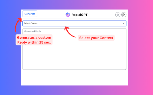 ReplaiGPT  from Chrome web store to be run with OffiDocs Chromium online