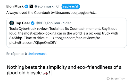 Reply2Tweets  from Chrome web store to be run with OffiDocs Chromium online