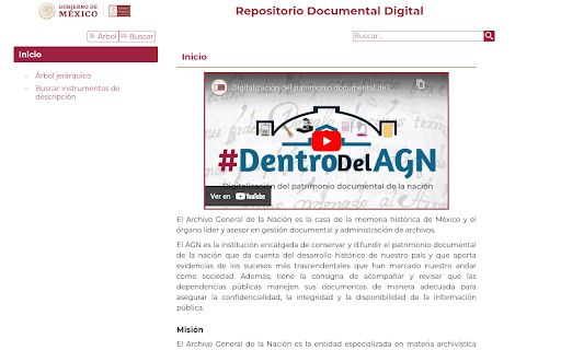 Repositorio AGN  from Chrome web store to be run with OffiDocs Chromium online