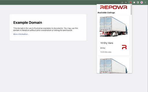 REPOWR  from Chrome web store to be run with OffiDocs Chromium online