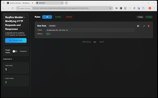 ReqRes Modder  from Chrome web store to be run with OffiDocs Chromium online