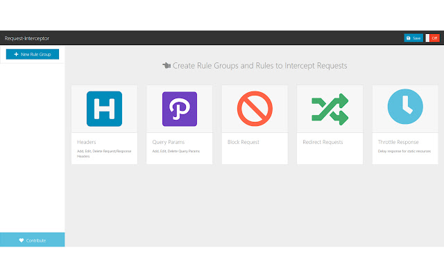 Request Interceptor  from Chrome web store to be run with OffiDocs Chromium online