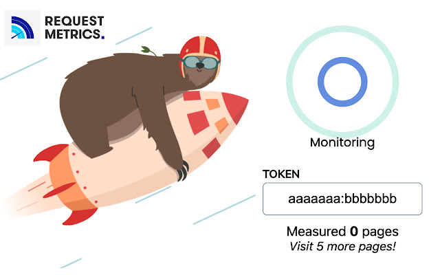 Request Metrics Performance Monitoring  from Chrome web store to be run with OffiDocs Chromium online