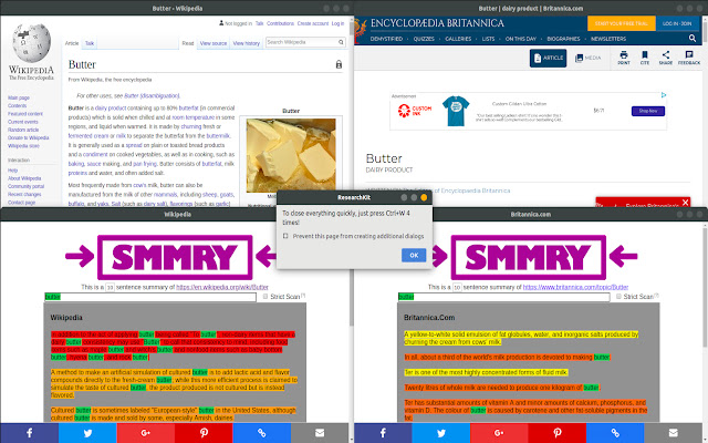 ResearchKit  from Chrome web store to be run with OffiDocs Chromium online