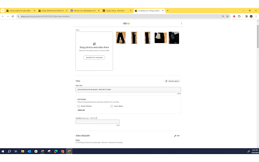 Reselling Tool Crosslist Tool  from Chrome web store to be run with OffiDocs Chromium online