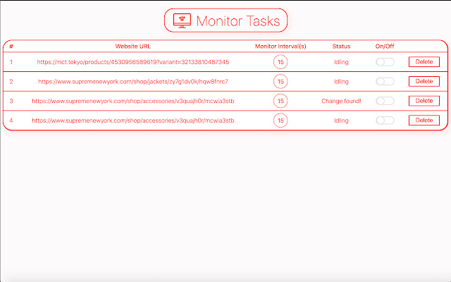 Resell.on Smart Monitor  from Chrome web store to be run with OffiDocs Chromium online