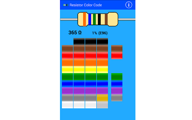 Resistor Color Code  from Chrome web store to be run with OffiDocs Chromium online
