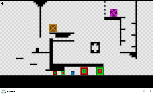 Resizer GameNavigate obstacles with size changing portals!  from Chrome web store to be run with OffiDocs Chromium online