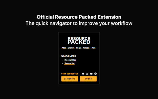 Resource Packed  from Chrome web store to be run with OffiDocs Chromium online