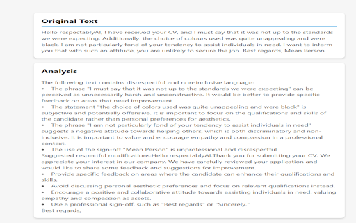 RespectablyAI from Chrome web store to be run with OffiDocs Chromium online RespectablyAI from Chrome web store to be run with OffiDocs Chromium online