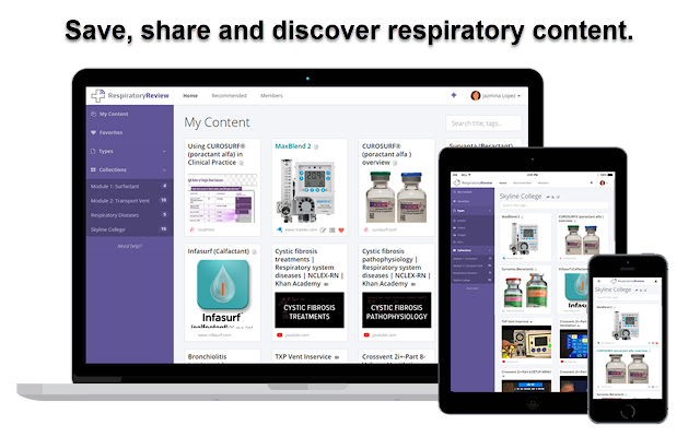 Respiratory Review  from Chrome web store to be run with OffiDocs Chromium online