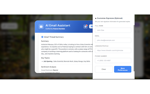 RespondX  from Chrome web store to be run with OffiDocs Chromium online