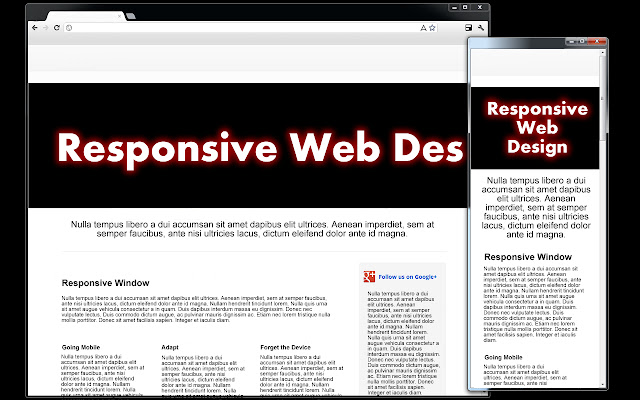 Responsive Window  from Chrome web store to be run with OffiDocs Chromium online