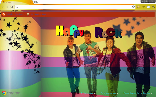 RESTART Happy Rock 2.0  from Chrome web store to be run with OffiDocs Chromium online