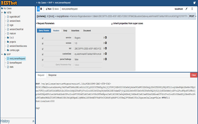 RESTBot! REST/HTTP API Test Client  from Chrome web store to be run with OffiDocs Chromium online