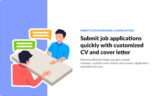 ResumePilot Pro: AI Job autofill for custom resume  cover letter  from Chrome web store to be run with OffiDocs Chromium online