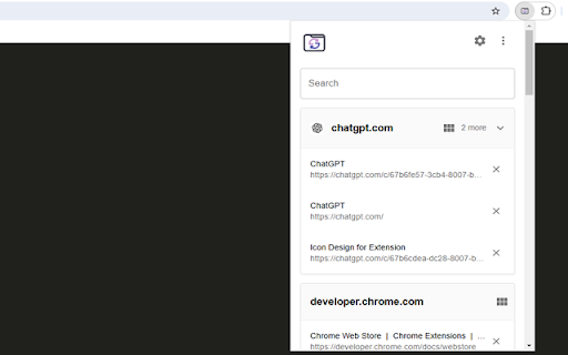 Retab  from Chrome web store to be run with OffiDocs Chromium online