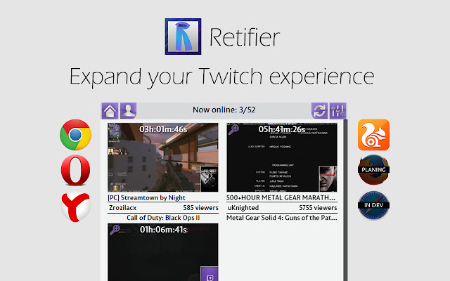 Retifier  from Chrome web store to be run with OffiDocs Chromium online