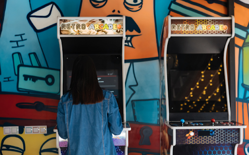 Retro Arcade Game Characters  from Chrome web store to be run with OffiDocs Chromium online