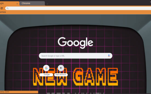 Retro Arcade Game Screen  from Chrome web store to be run with OffiDocs Chromium online