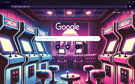 Retro Arcade Theme  from Chrome web store to be run with OffiDocs Chromium online