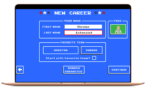 Retro Bowl 76  from Chrome web store to be run with OffiDocs Chromium online