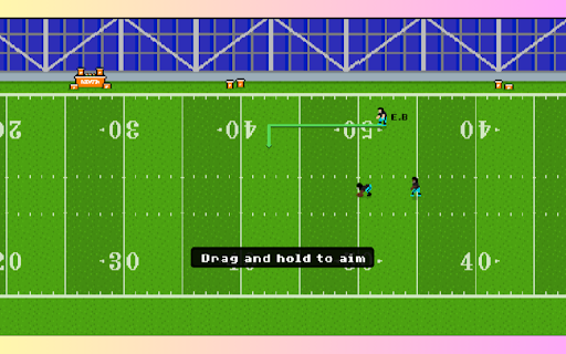 Retro Bowl for Chrome™  from Chrome web store to be run with OffiDocs Chromium online