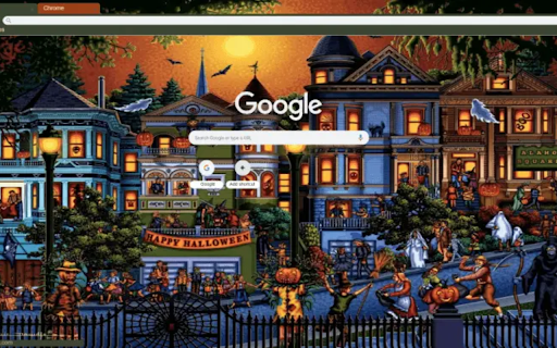 Retro Halloween Night  from Chrome web store to be run with OffiDocs Chromium online