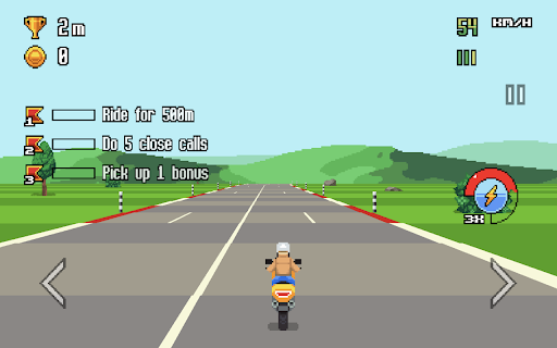 Retro Highway  from Chrome web store to be run with OffiDocs Chromium online
